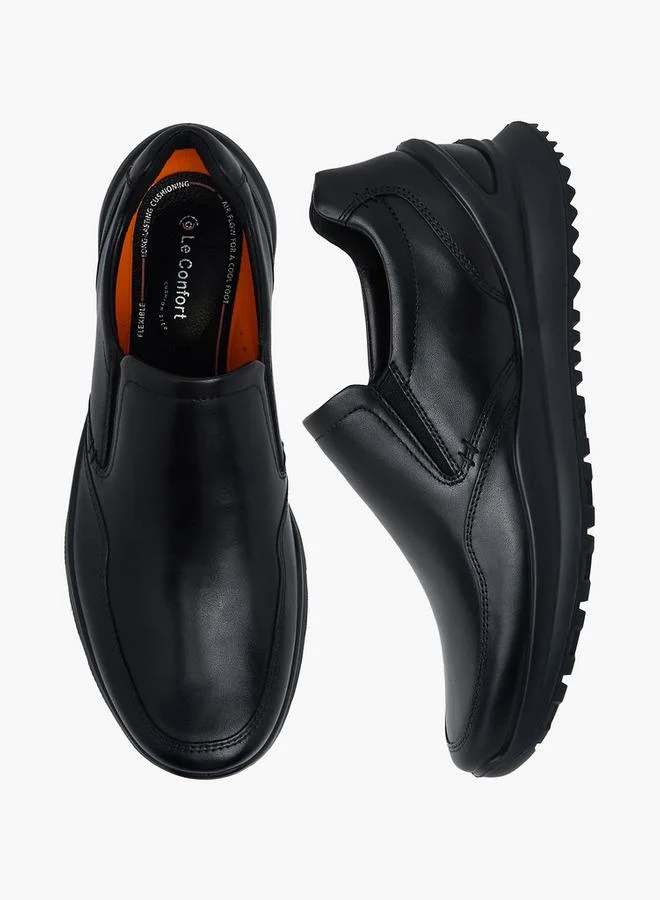 Le Confort Men Leather Slip-On Loafers